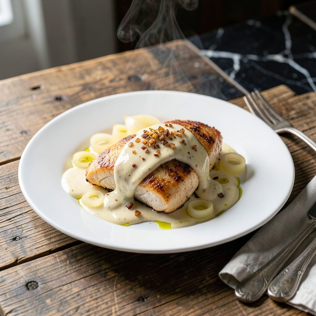 Cream of Onion Chicken Recipe: Velvety Sauce With Tender Bites