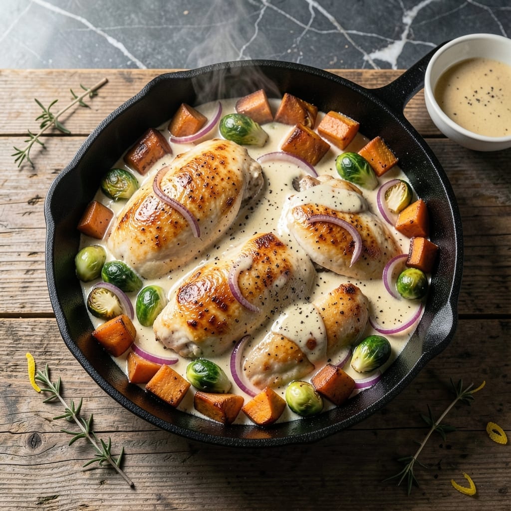 Harvest Chicken Casserole Recipe: Rustic Layers of Autumn Flavor
