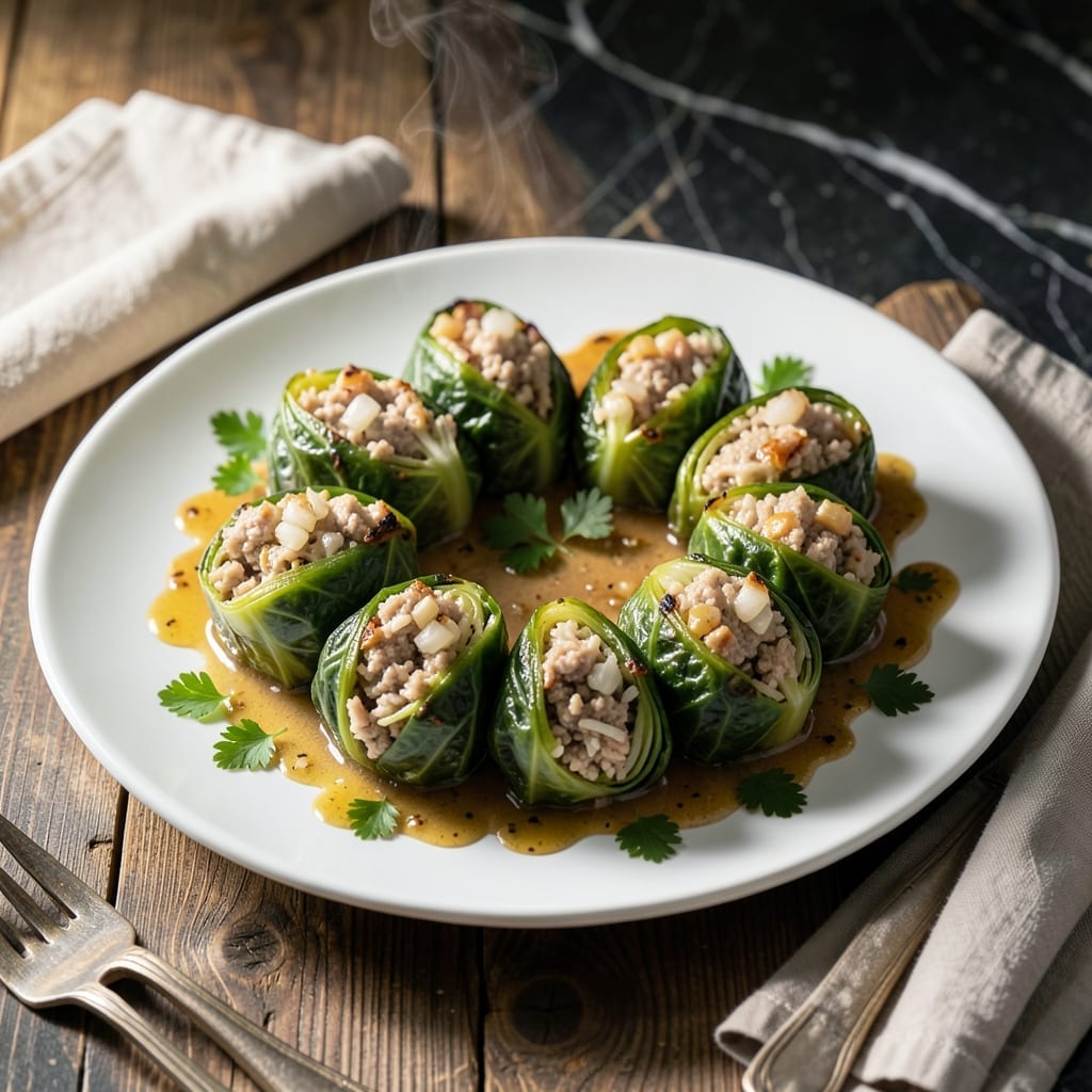 Chicken Cabbage Roll Recipe: Hearty Stuffed Leaves With Savory Filling