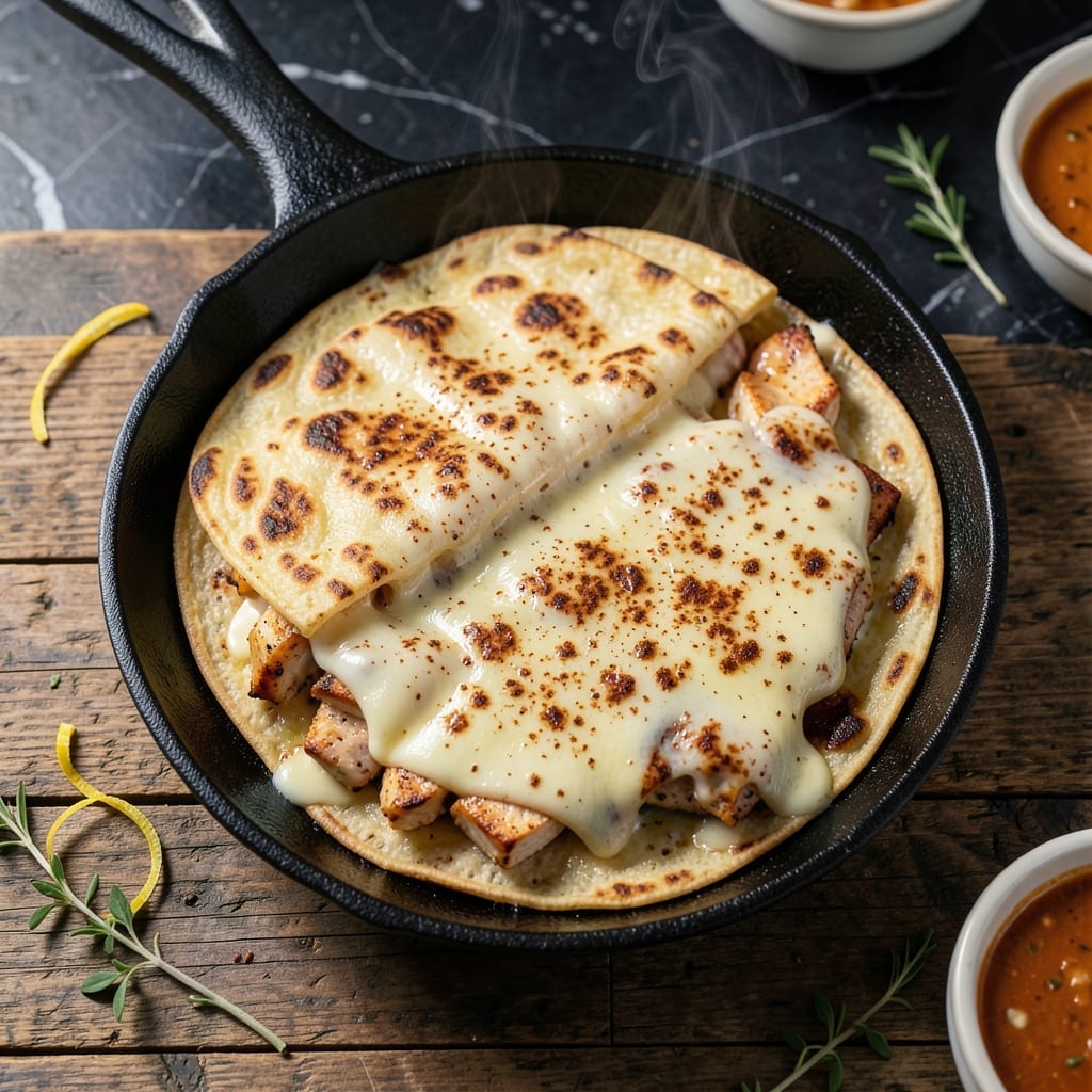 Chicken Quesadilla Recipe: Cheesy Crisp Edges With Smoky Spice