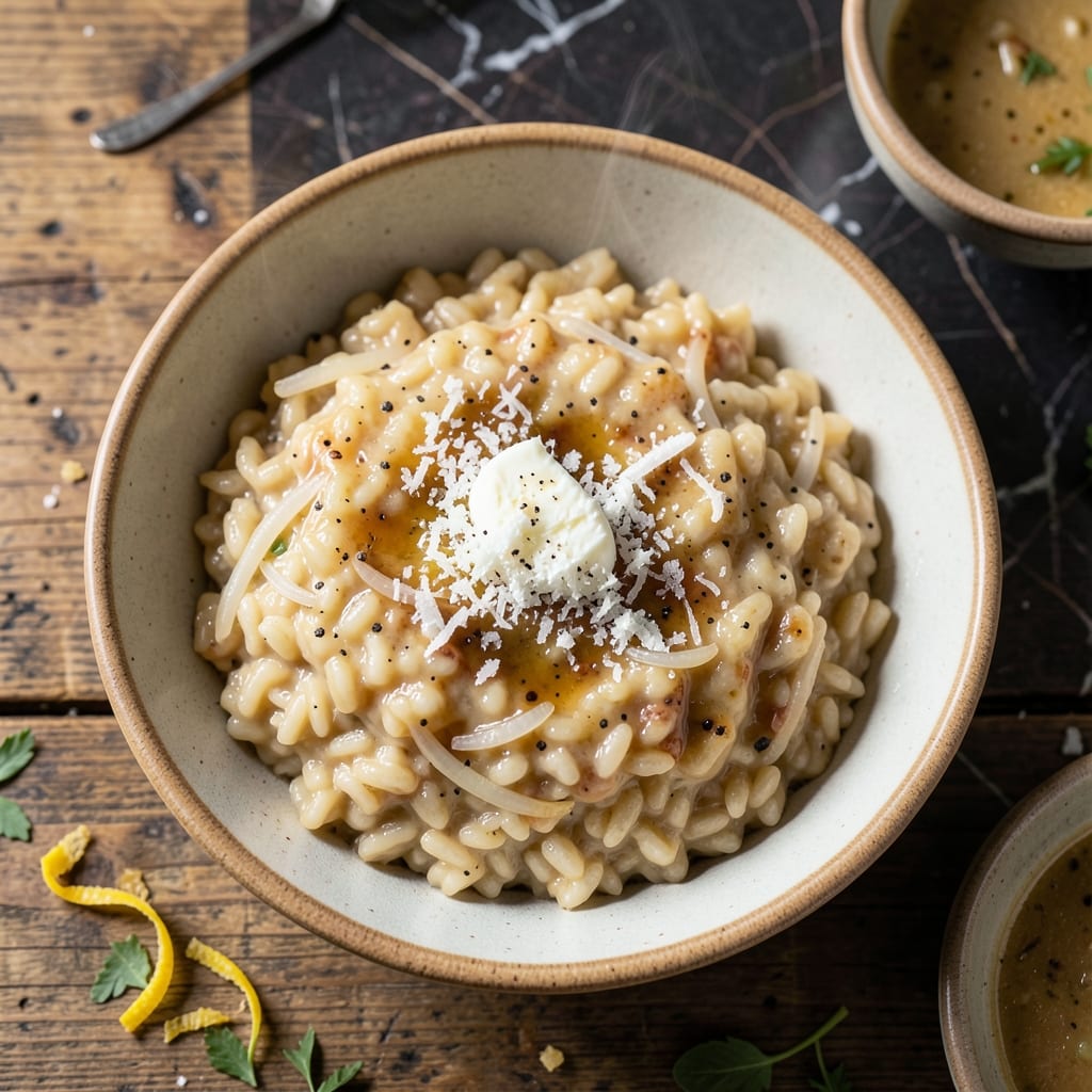 Risotto Rice Recipe: Creamy Arborio Perfection with Minimal Stirring