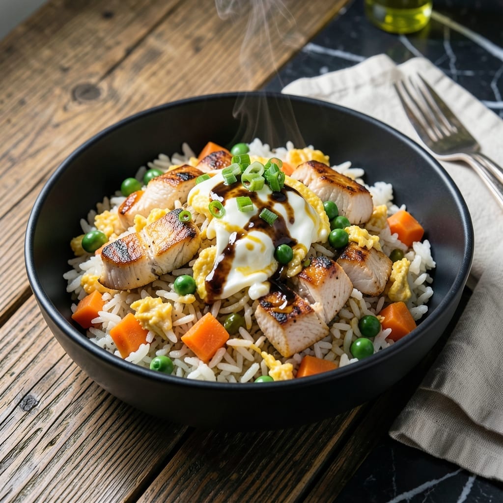 High Protein Egg Fried Rice Recipe: Wok-Seared Power Meal in Minutes