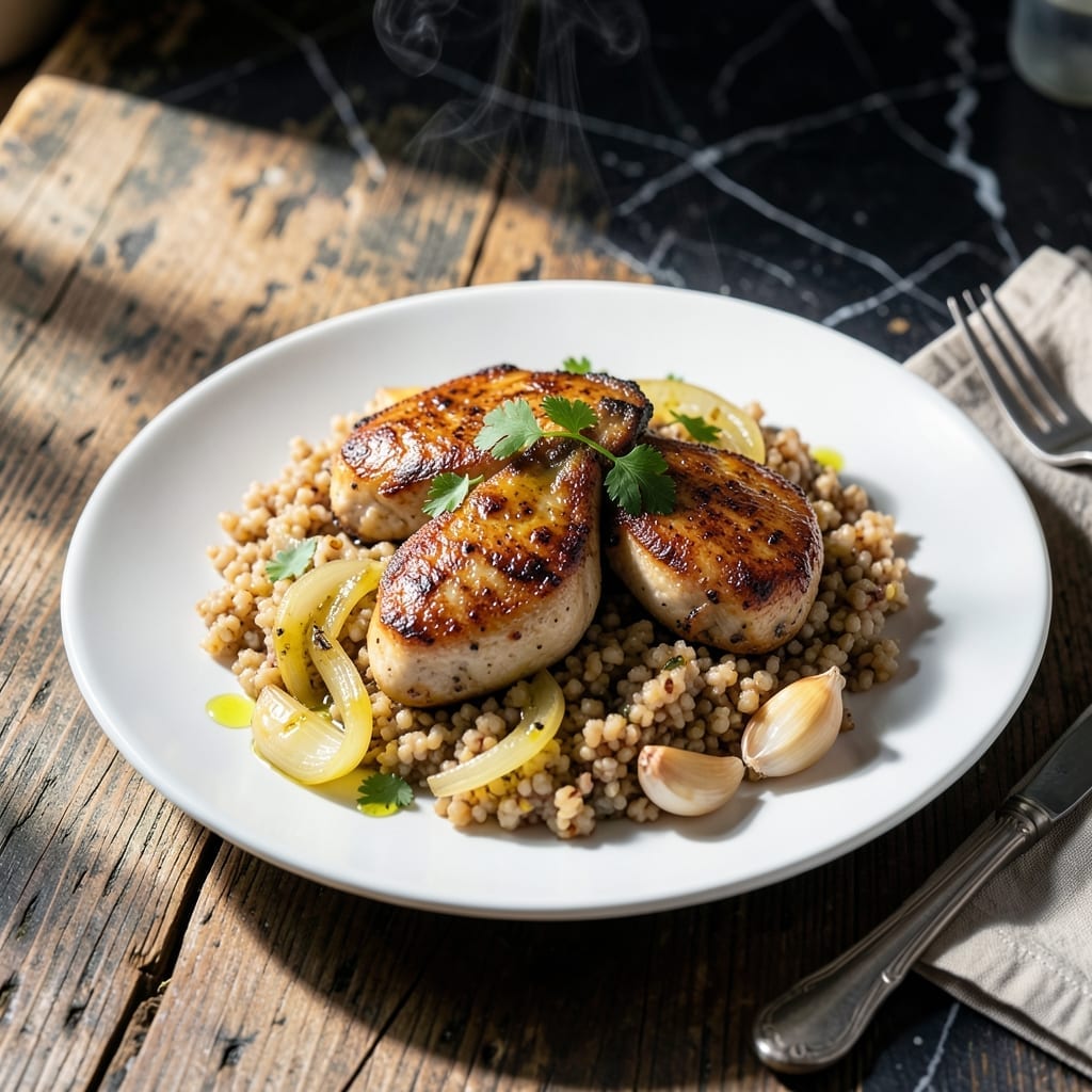Chicken Farro Recipe: Mediterranean-Inspired One-Bowl Meal Chicken Farro Recipe: Mediterranean-Inspired One-Bowl Meal