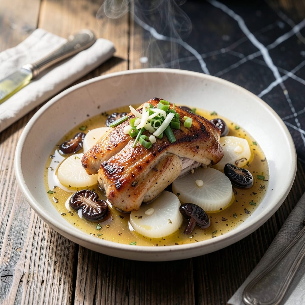 Chicken With White Radish Recipe: Asian-Inspired Clear Broth Comfort