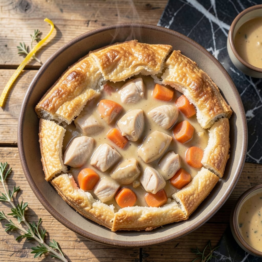Amish Chicken Pie Recipe: Buttery Crust With Hearty Filling