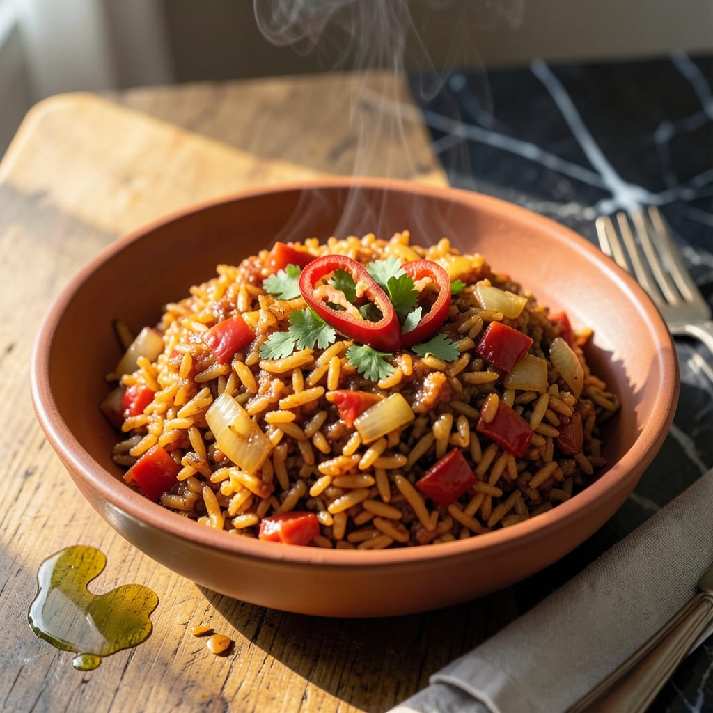 Jollof Rice Recipe Ghana: West African Spice With Smoky Depth Jollof Rice Recipe Ghana: West African Spice With Smoky Depth