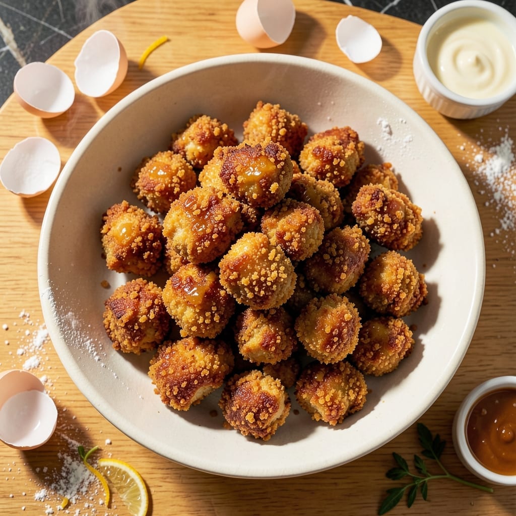 Breaded Chicken Bites Recipe: Crispy Crunch With Golden Perfection Breaded Chicken Bites Recipe: Crispy Crunch With Golden Perfection