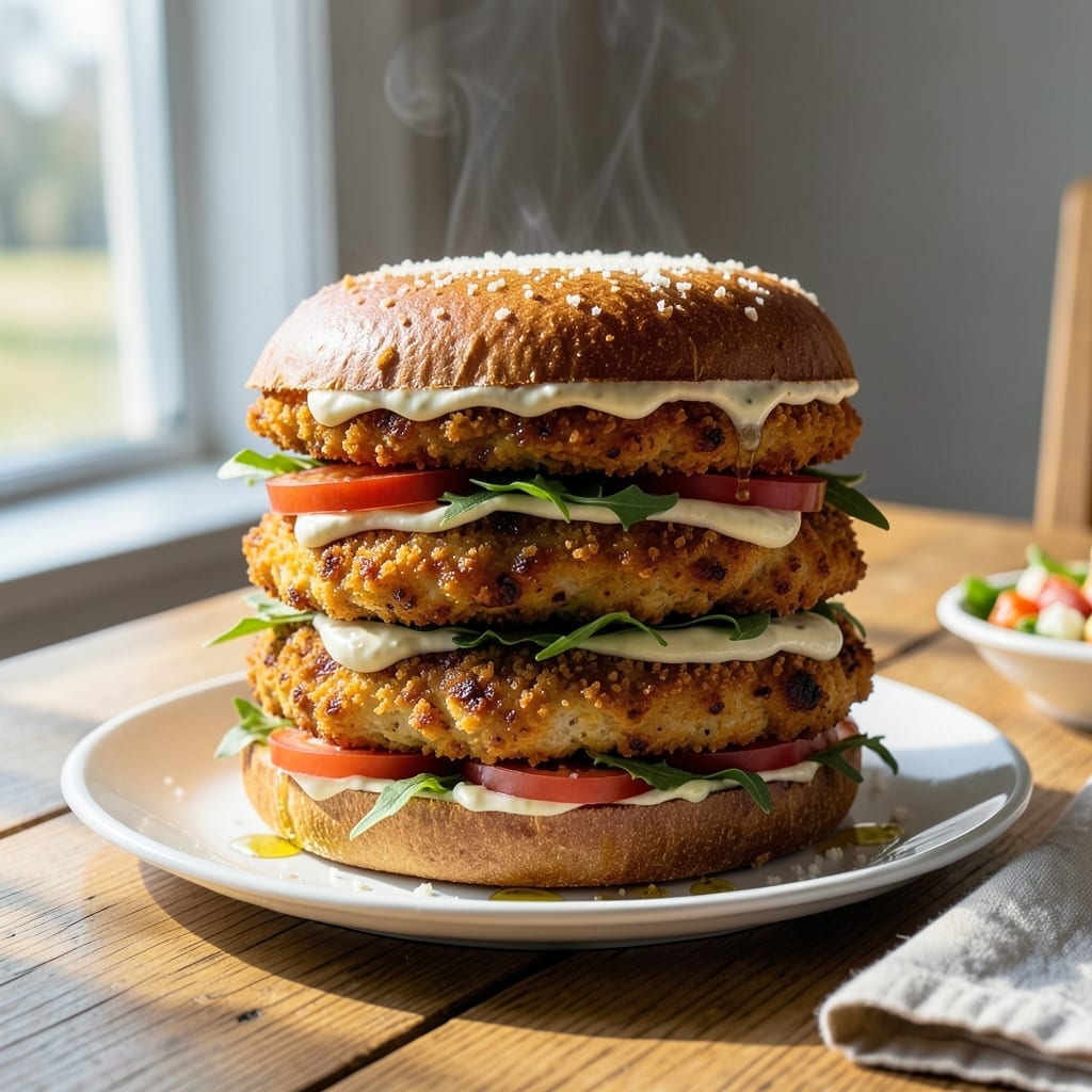 Marry Me Chicken Sandwich Recipe: Crispy Breaded Chicken With Garlic Butter Sauce