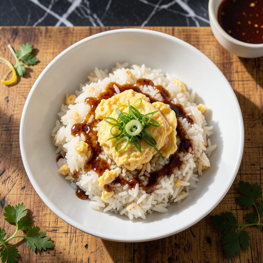 Hong Kong Rice Recipe: Wok-Fried Savory Bites With Scrambled Egg