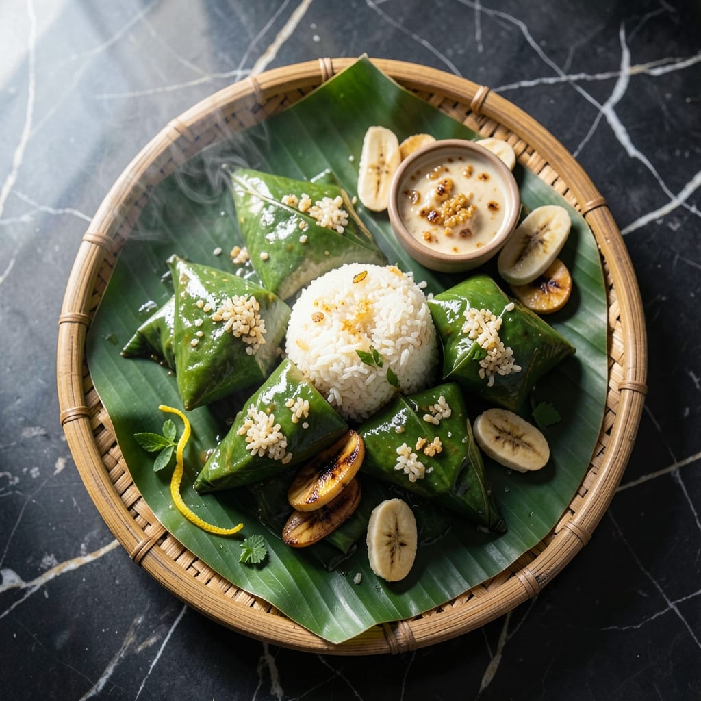 Filipino Sweet Rice Suman Recipe: Coconut-Wrapped Sticky Delight