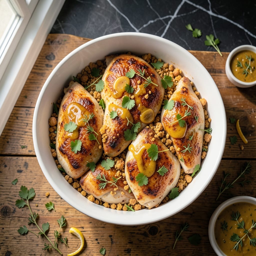 Homemade Chicken Bake Recipe: Herbed Crust and Juicy Bites Homemade Chicken Bake Recipe: Herbed Crust and Juicy Bites