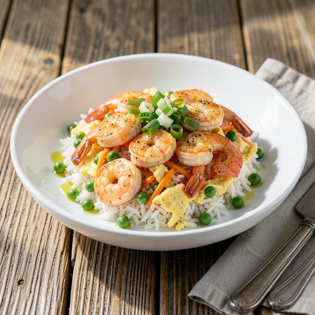 Low Fat Shrimp Fried Rice Recipe: Light Yet Flavor-Packed Wok Magic