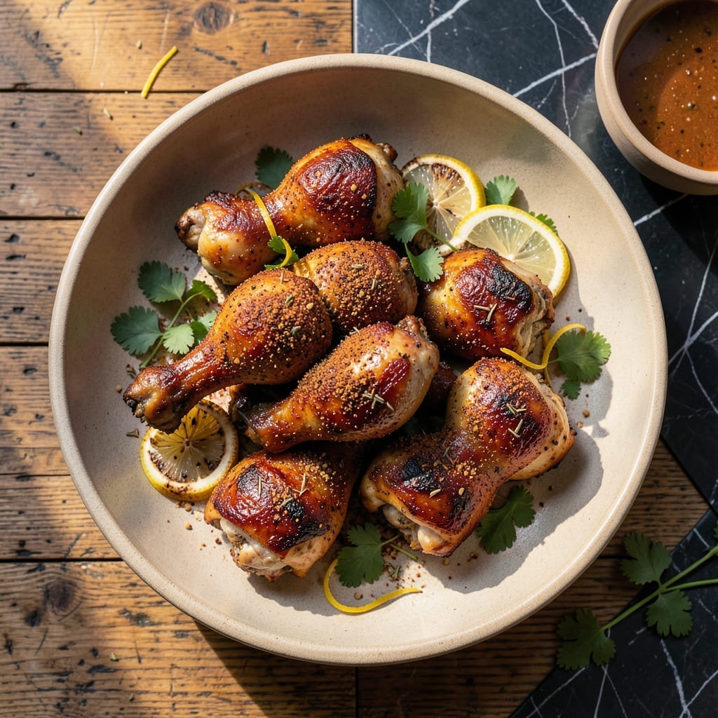 Spiced Chicken Drumsticks Recipe: Smoky Oven-Baked Crispiness Spiced Chicken Drumsticks Recipe: Smoky Oven-Baked Crispiness