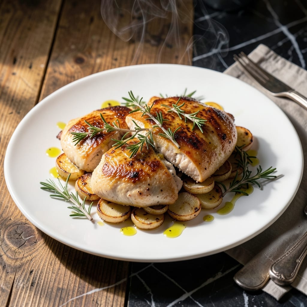 Garlic Herb Chicken Recipe: Pan-Seared With a Golden Crust Garlic Herb Chicken Recipe: Pan-Seared With a Golden Crust