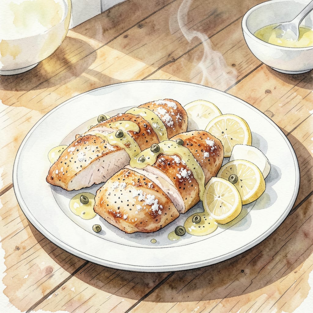 Easy Chicken Francese Recipe Without Wine: Quick Pan-Seared Perfection