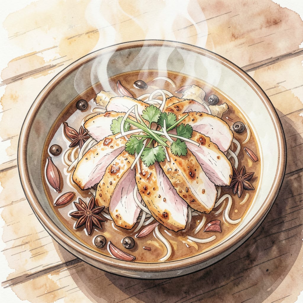 Complete Easy Chicken Pho Recipe: Quick and Authentic Vietnamese Comfort overview image