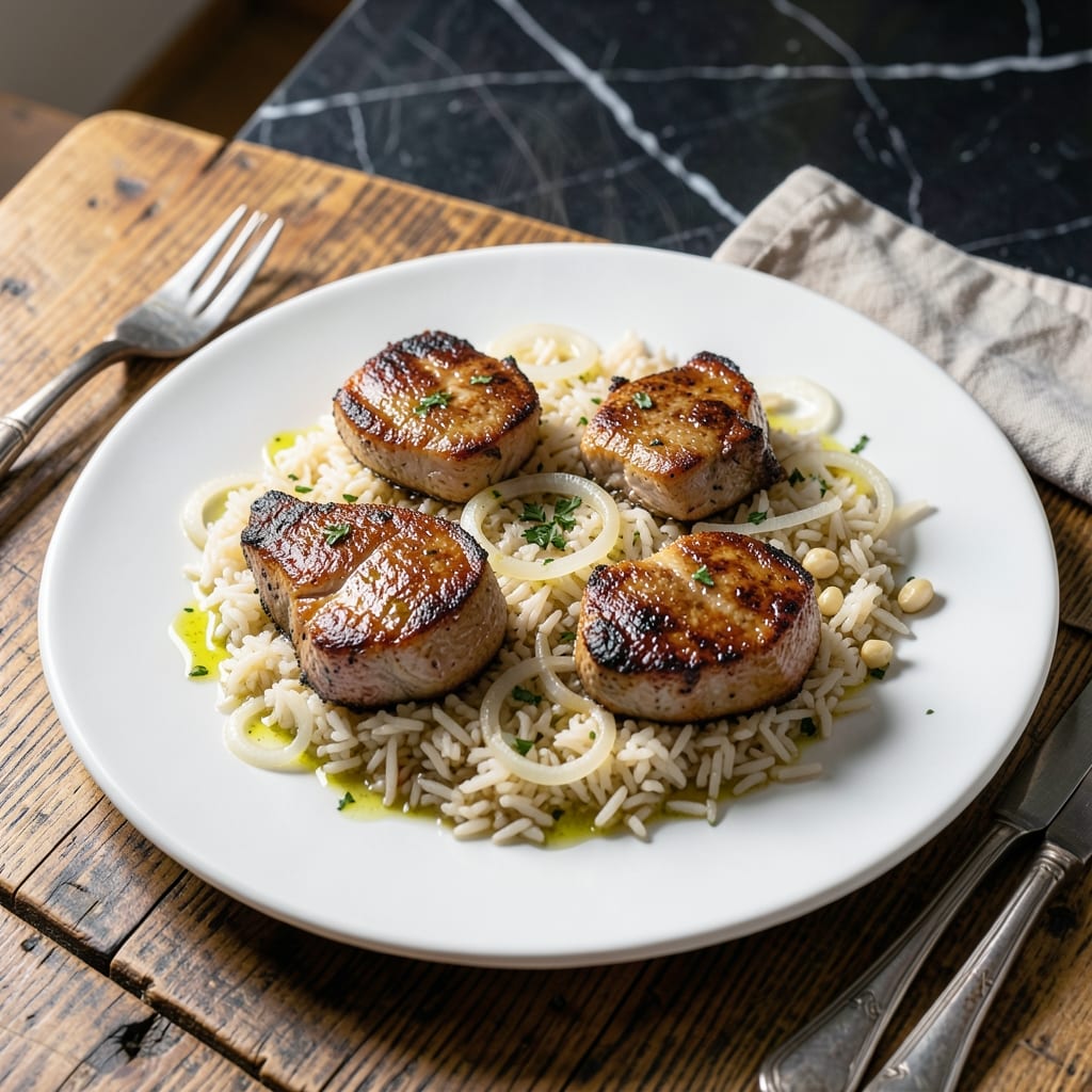 No Peek Pork Chops and Rice Recipe: Tender Meat Over Fluffy Grains No Peek Pork Chops and Rice Recipe: Tender Meat Over Fluffy Grains