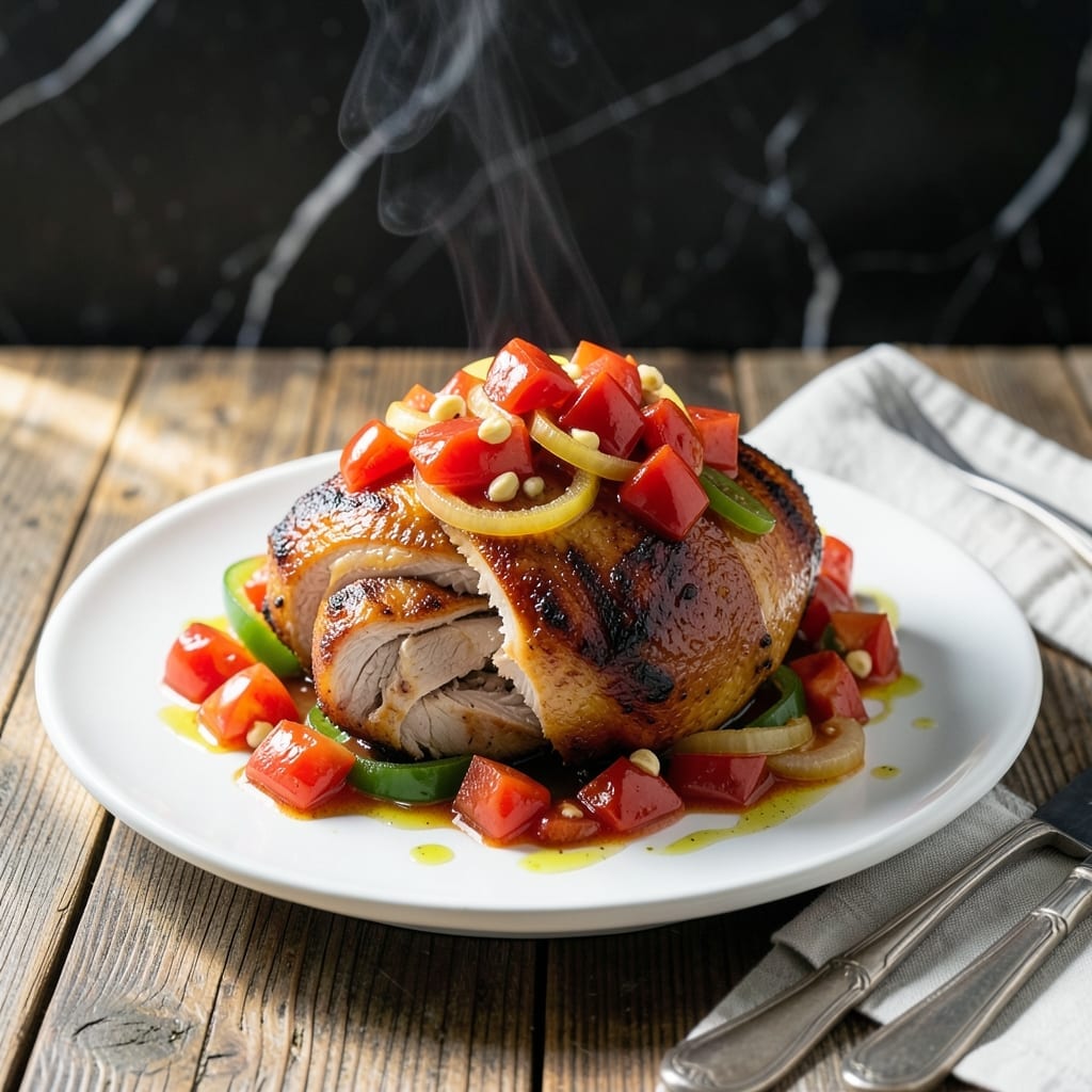 Chicken Manhattan Recipe: Tomato-Based Comfort With a Kick