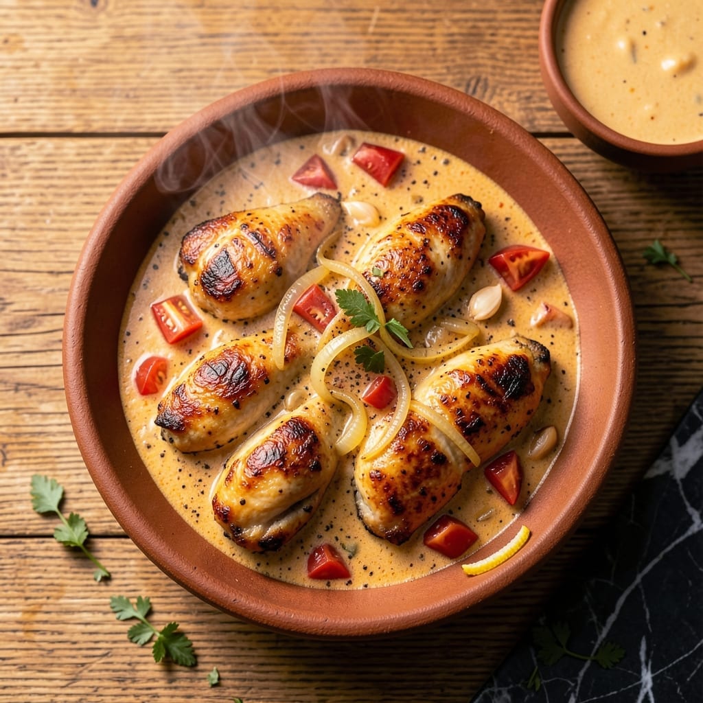 Egyptian Chicken Curry Recipe: Warm Spices and Creamy Coconut Sauce