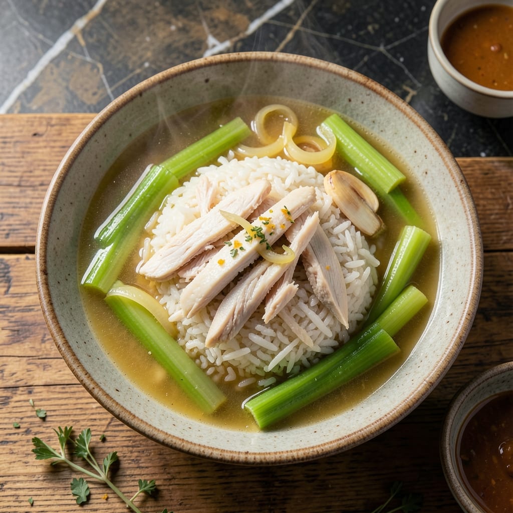Chicken Rice Celery Soup Recipe: Rustic Broth With Tender Bites