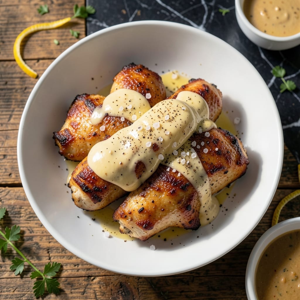 Chicken Thigh Mayo Recipe: Crispy Skin With Creamy Coating Chicken Thigh Mayo Recipe: Crispy Skin With Creamy Coating