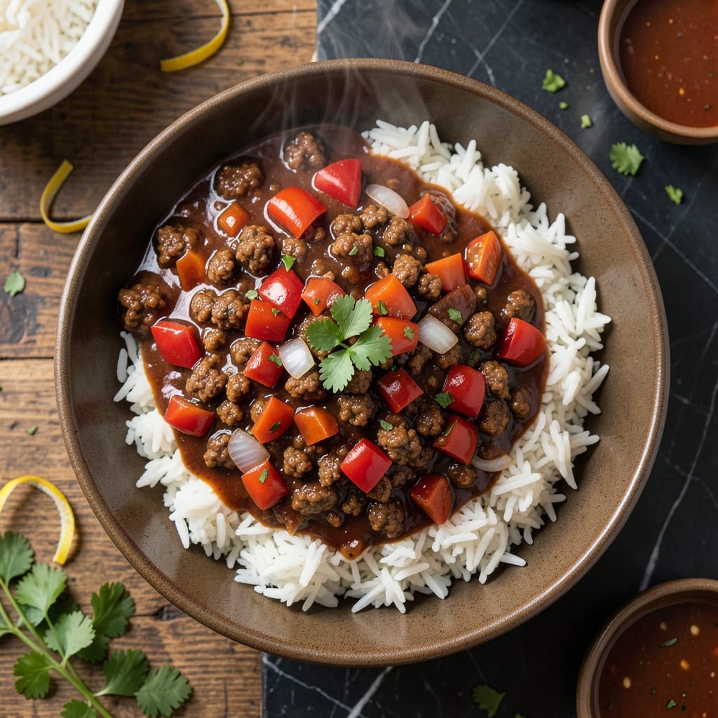 Beef Chili With Rice Recipe: Hearty Bowl With Smoky Depth
