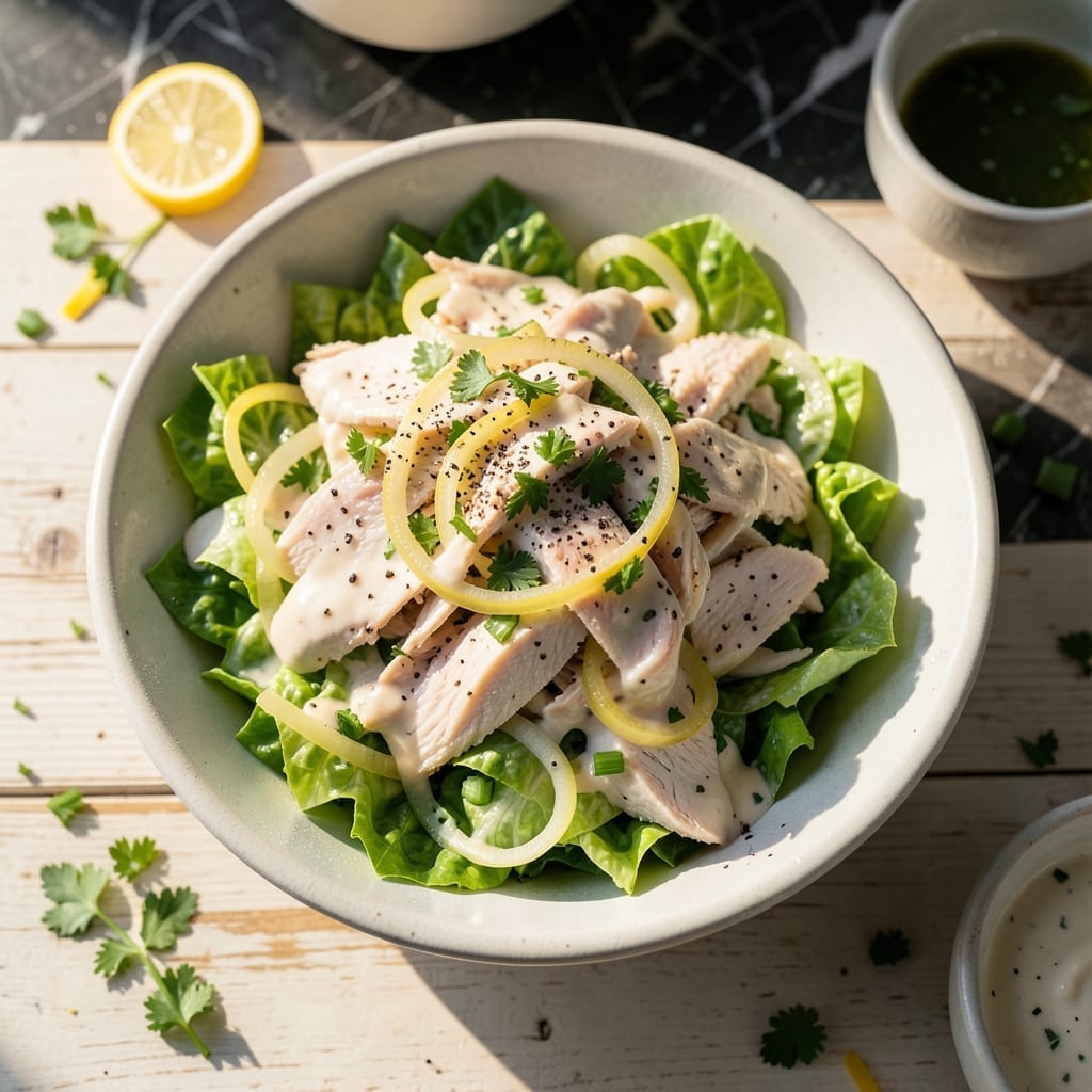 Chicken Salad Recipe Boiled Chicken: Light and Creamy With Herbs