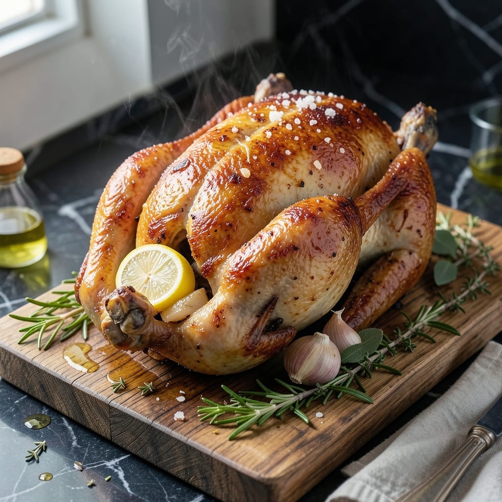 4 Lb Roast Chicken Recipe: Herb-Crusted Golden Crispiness 4 Lb Roast Chicken Recipe: Herb-Crusted Golden Crispiness