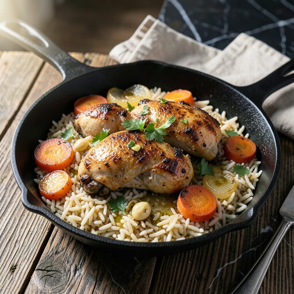 Homestyle Chicken and Rice Recipe: One-Pot Family Comfort