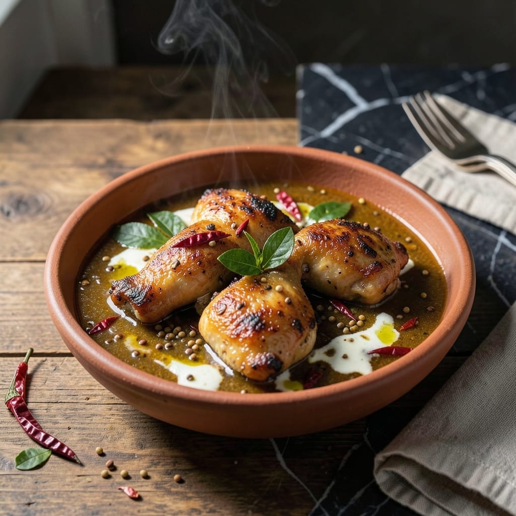 Chicken Kuzhambu Recipe: Tangy Tamarind Curry With South Indian Spices Chicken Kuzhambu Recipe: Tangy Tamarind Curry With South Indian Spices