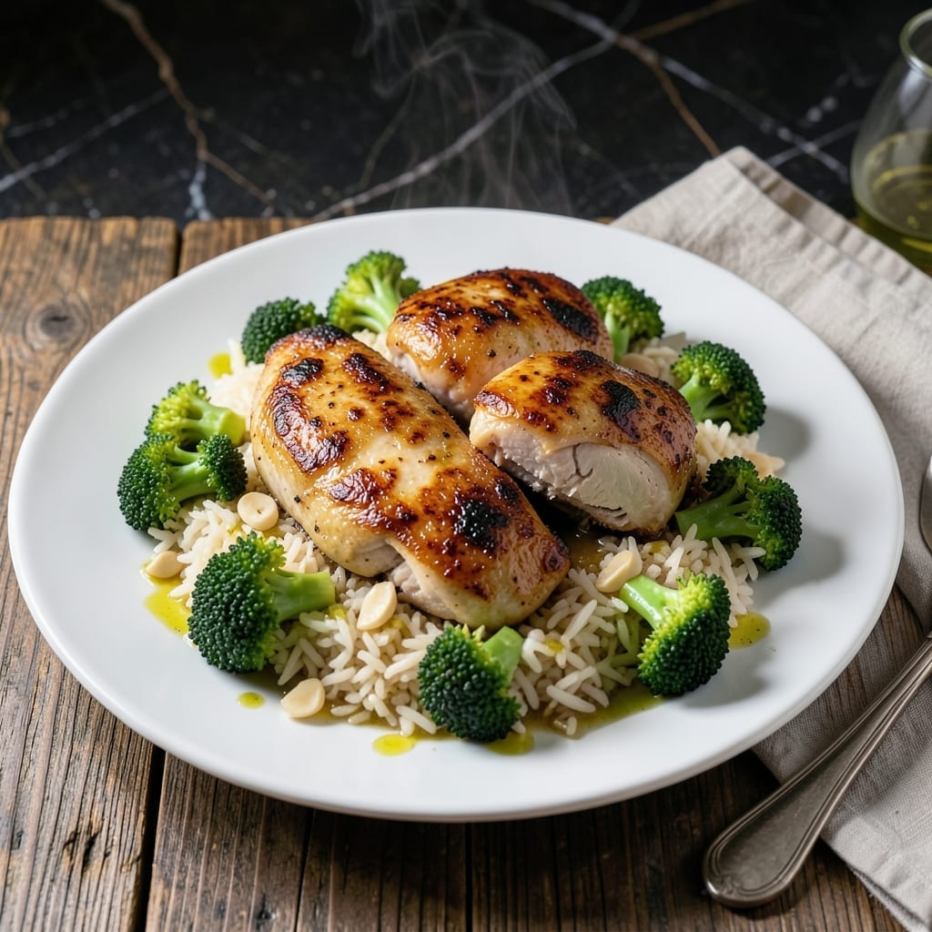 One Pot Chicken Rice and Broccoli Recipe: Flavor-Packed Weeknight Meal