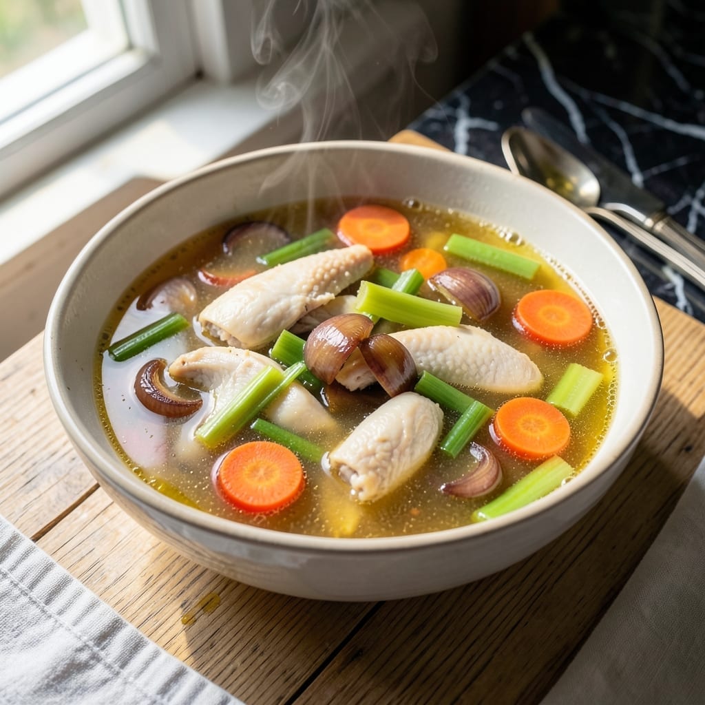 Chicken Broth Recipe: Rich Simmered Depth for Soups and Stews Chicken Broth Recipe: Rich Simmered Depth for Soups and Stews