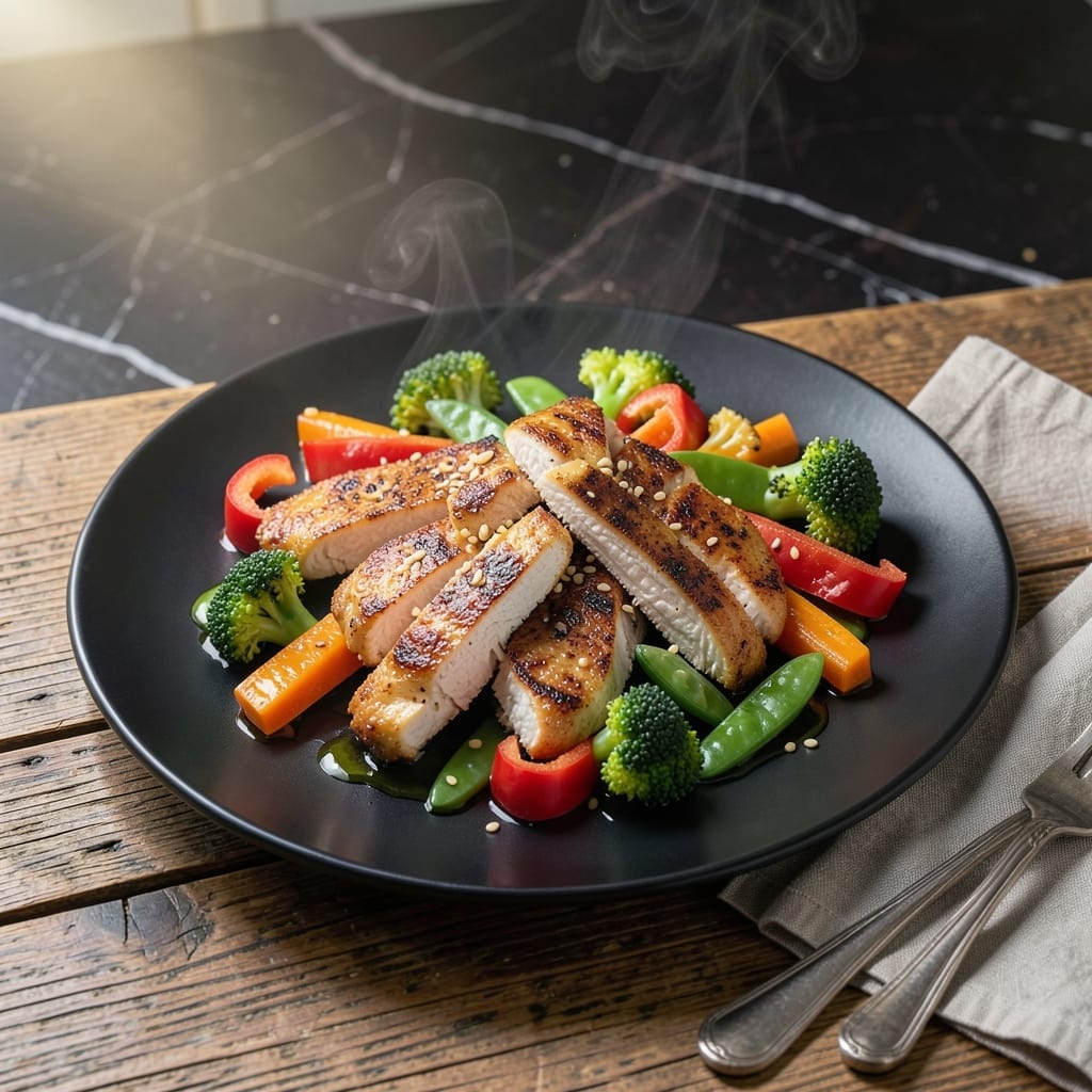 Chicken Veg Recipe: Colorful Stir-Fry With Garden Freshness