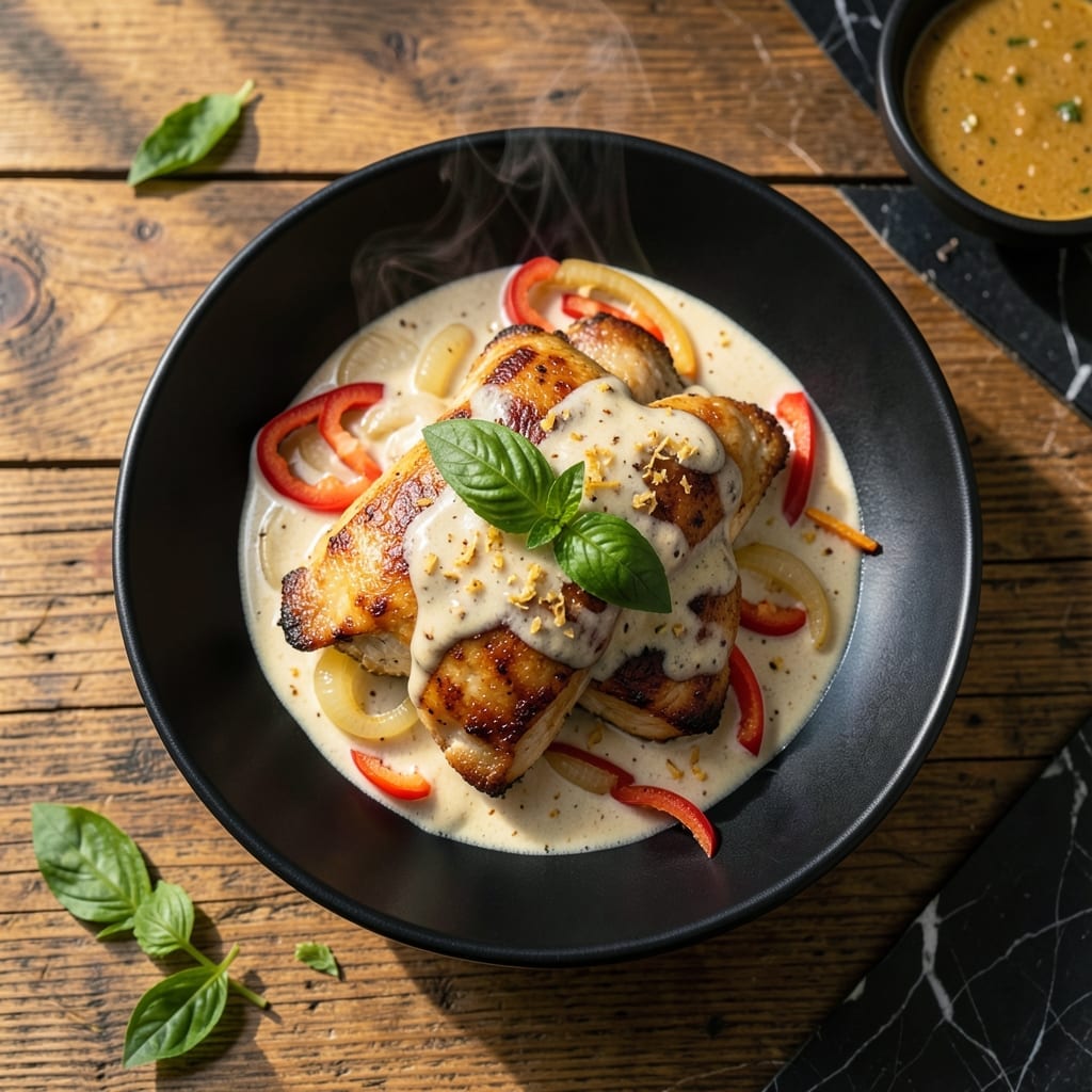 Sleepy Chicken Recipe: Thai Basil Coconut Comfort