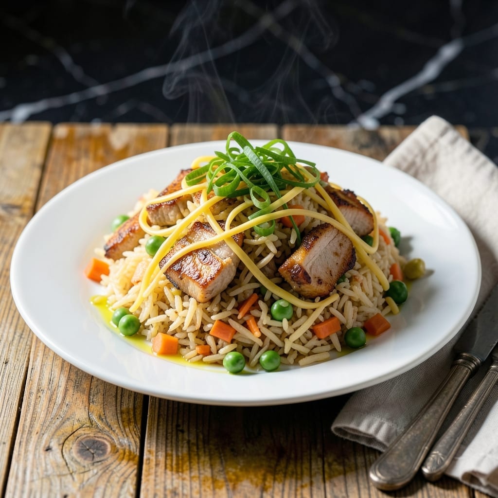 Pork Fried Rice Recipe Wok: Authentic Street Food in 20 Minutes Pork Fried Rice Recipe Wok: Authentic Street Food in 20 Minutes