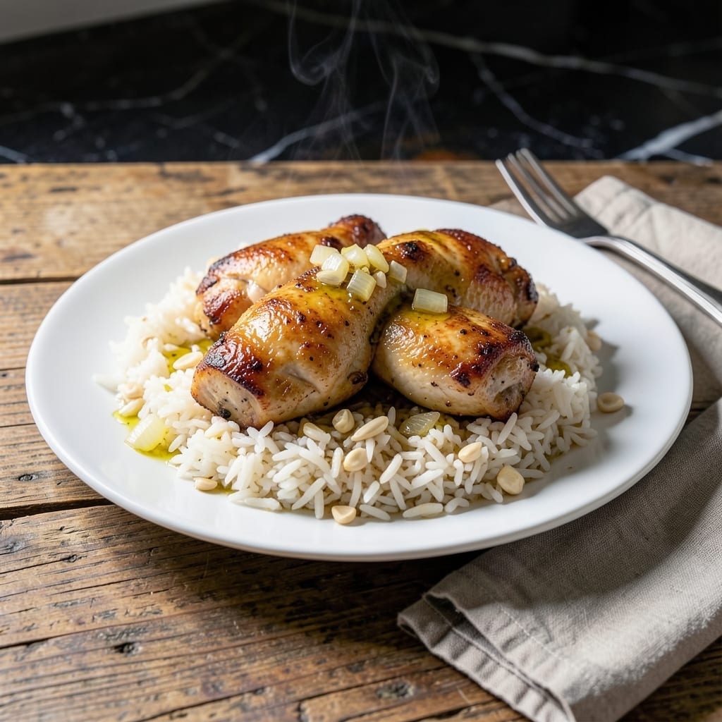 Instant Pot Chicken and White Rice Recipe: One-Pot Meal with Fluffy Grains