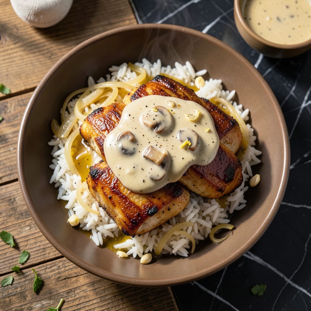 Recipe for Chicken Thighs Rice and Cream of Mushroom Soup: Slow-Cooked Homestyle Heartiness Recipe for Chicken Thighs Rice and Cream of Mushroom Soup: Slow-Cooked Homestyle Heartiness