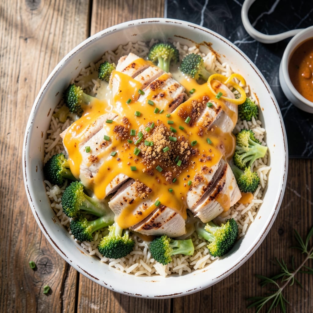 Campbell's Chicken Rice Broccoli Cheese Casserole Recipe: One-Dish Comfort with Creamy Depth
