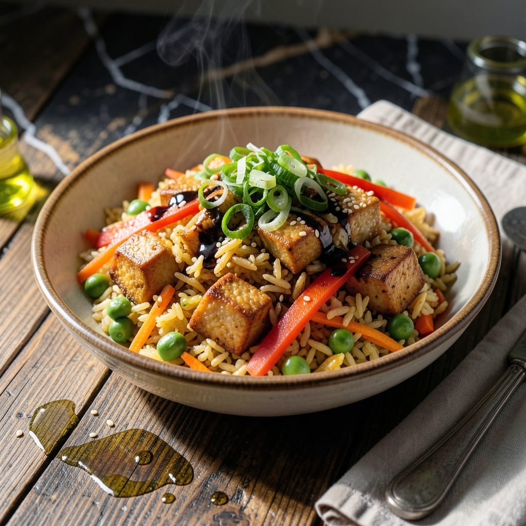Healthy Vegetarian Fried Rice Recipe: Wok-Seared Veggie Medley
