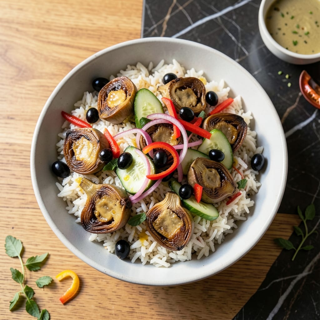 Cold Artichoke Rice Salad Recipe: Mediterranean Freshness in Every Bite