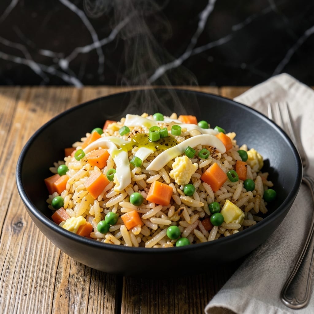 Basic Fried Rice Recipe: Wok-Seared Simplicity With Everyday Ingredients Basic Fried Rice Recipe: Wok-Seared Simplicity With Everyday Ingredients