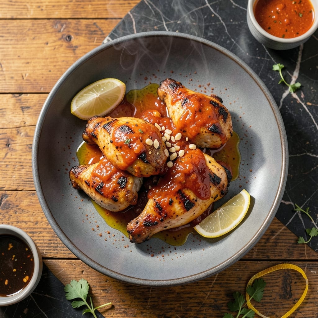 Grilled Buffalo Chicken Recipe: Spicy Grill-Marked Kick