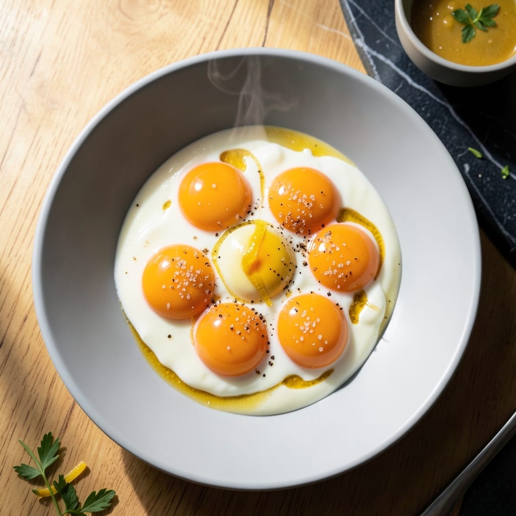 Chicken Egg Yolk Recipe: Rich and Velvety Custard Delight