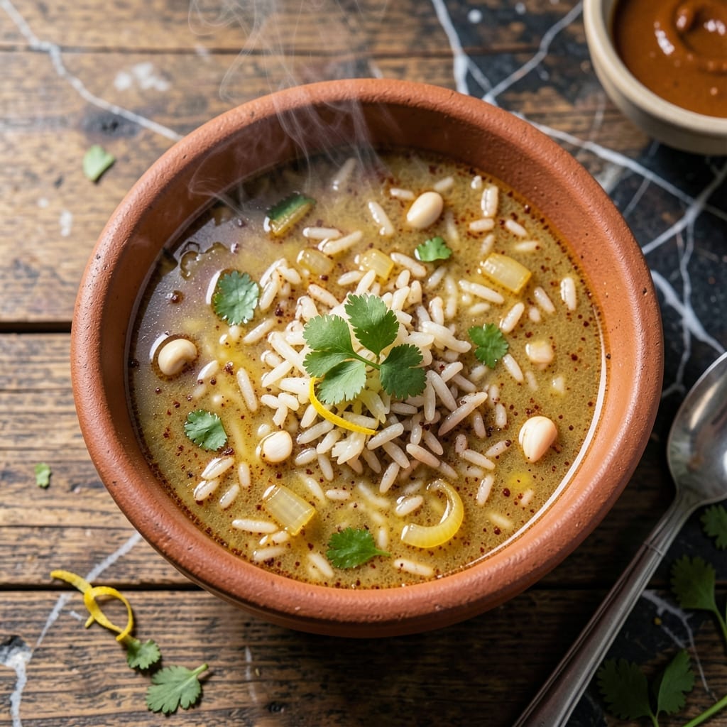 Mexican Rice Soup Recipe: Spiced Tomato Broth With Fluffy Grains