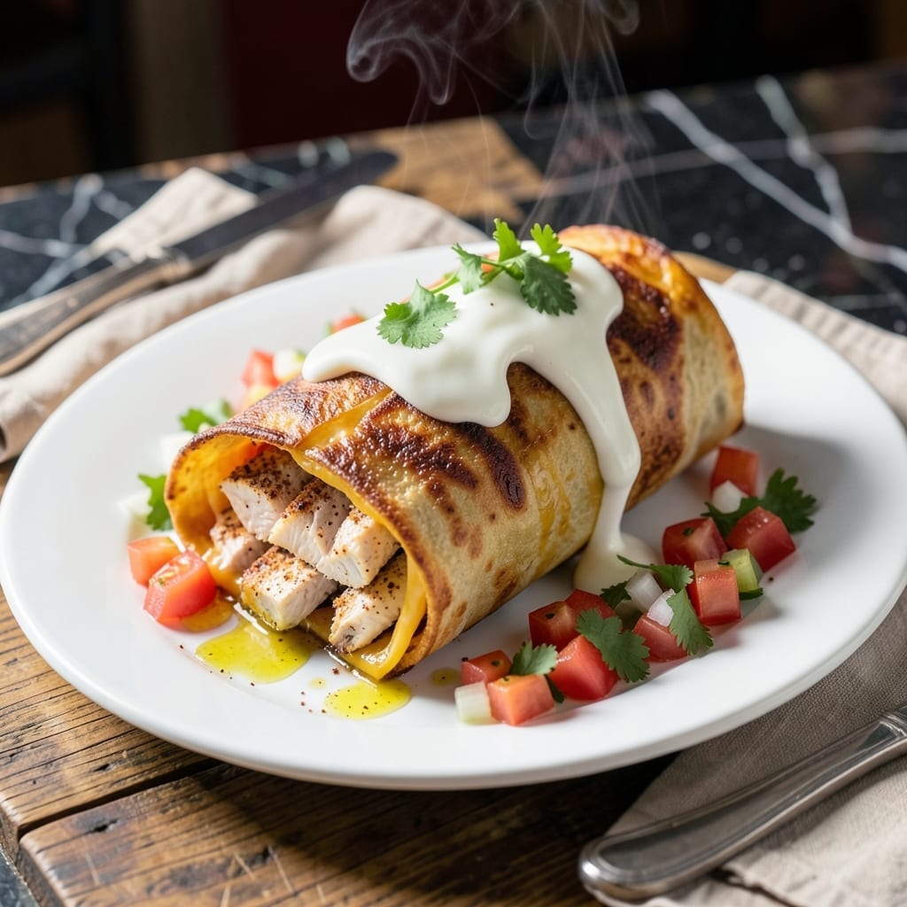 Chicken and Cheese Burrito Recipe: Loaded With Melty Goodness Chicken and Cheese Burrito Recipe: Loaded With Melty Goodness