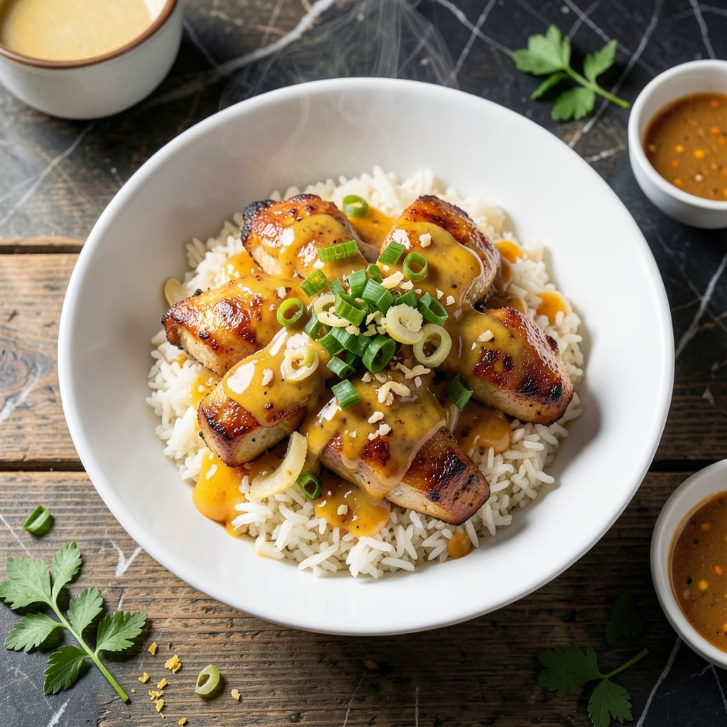 Salted Egg Chicken Rice Recipe: Wok-Seared Umami With Golden Grains