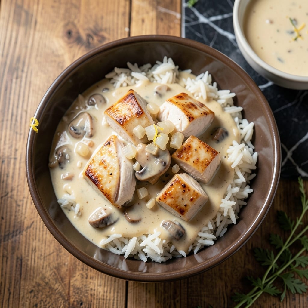 Campbell's Cream of Mushroom Soup Chicken and Rice Recipe: Creamy One-Pot Family Favorite