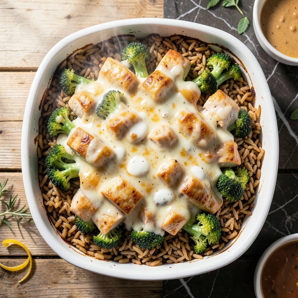 Chicken Broccoli Rice Casserole Recipe Healthy: Lightened Comfort With Hidden Veggies