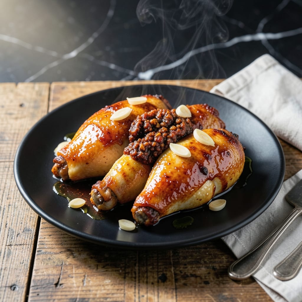 Red Yeast Rice Chicken Recipe: Fragrant Fermented Depth With Crispy Skin