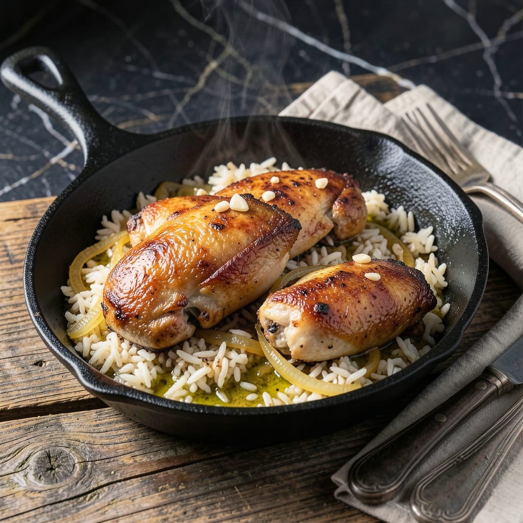 Lazy Man Chicken and Rice Recipe: Effortless One-Pot Dinner